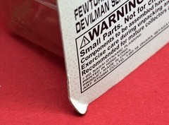 New Sealed Devilman Fewture Action Figure w/ Glow in the Dark Bonus Part 19393