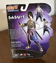 Toynami Naruto Shippuden Sasuke Action Figure New & Factory Sealed