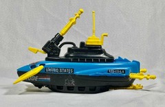 1992 G.I.Joe Barracuda Submarine Loose Complete No Blueprints