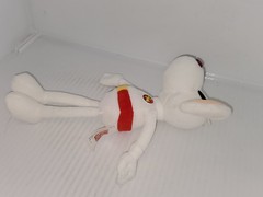 2001 Vintage Toy Soft Plush Doll Danger Mouse Cartoon Figure. RARE HTF Collectib