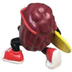 California Raisins Figure Surfer Surf Board Roller Skate Pvc Toy 2 Vintage 1988