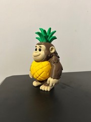 Italian Brainrot – Orangutini Ananasini 3D Printed Figurine Toy For Kids & Adult