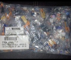 Homies Series 5,6 and 7 Bulk Bags 100 Pzs in a bag New Of Manufactured ( 3 bags)