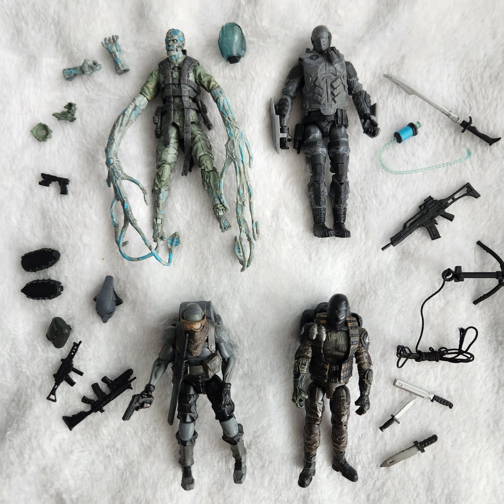 GI JOE 2010-2011 Figures Lot & Accessories Zombie Viper Cobra Desert Firefly