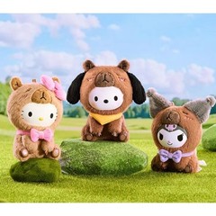 MINISO Sanrio Characters Capybara Series Blind Box Vinyl Plush Figure Toy Gift
