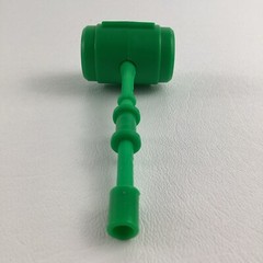 DC Comics Joker Weapon Green Hammer Mallet Figure Accessory Toy Vintage 2003