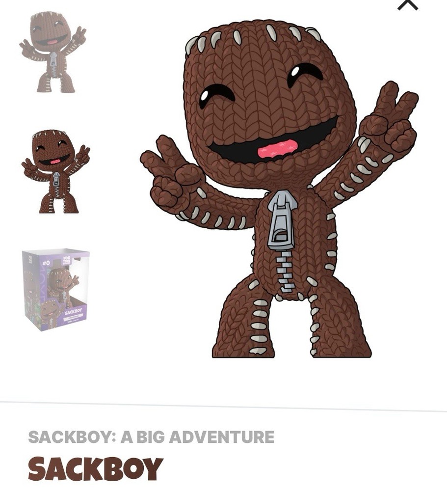 Youtooz * SackBoy * Vinyl Figure * NEW * In Hand