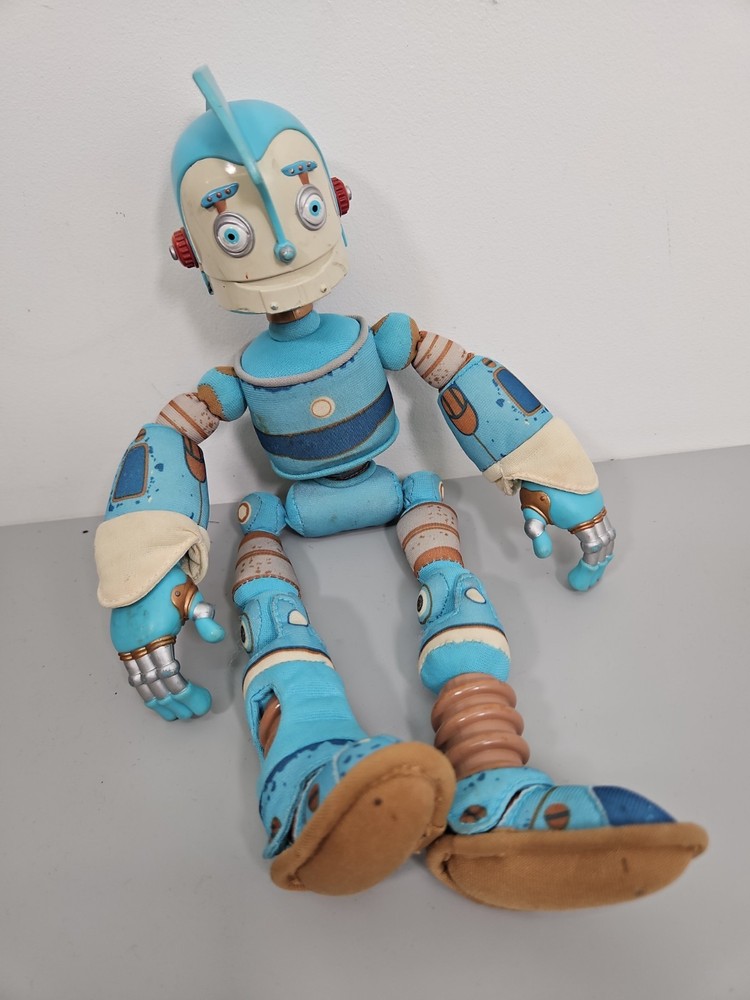 2004 Robots Movie Rodney Copperbottom 13” Plush Plastic Head Figure Toy