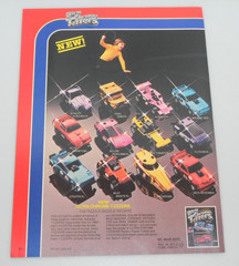 Vintage 1983 T-zzzers Ultra Chrome Race Car Magazine Trade Ad Print Poster Promo