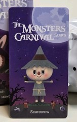 POP MART x HOW2WORK The Monsters Carnival Series SCARECROW 🐦‍⬛🎃 PVC Figure NEW
