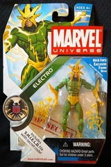 ELECTRO Marvel Universe 1:18 2009 *BUY 3 $20 EACH FREE BONUS FIGURE* Hasbro