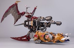 Pre-Sale New Explosion Model ZL-01 Megazord Action Figure Combined Toy 25cm