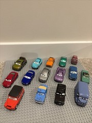 Ultra RARE! Disney Pixar Cars Lot Of 15 Diecast Cars, Cars 2, & Cars 3