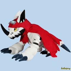 Anime Huckmon Plush Doll Stuffed Soft Pillow Toy 60cm/23.4” Refined Xmas Gift