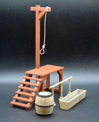 WESTERN GALLOWS PLAYSET 1:18 SCALE DIORAMA 3.75 IN FIGURE STAR WARS GI JOE