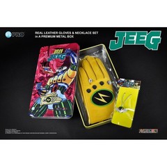 Hl Pro Kotetsu Jeeg Robot Metal Box Set Gloves & Necklace M Size