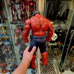 Custom 1/6 General Thunder Bolt Ross Red Hulk Harrison Ford KO Hot Toys body