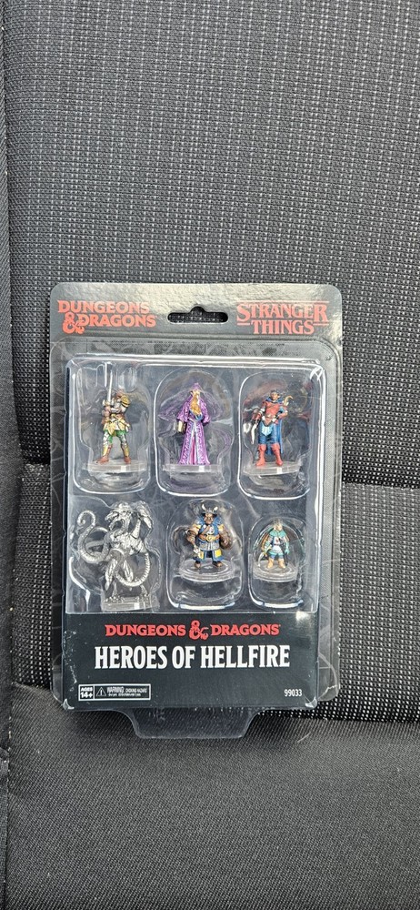 Netflix Stranger Things Dungeons and Dragons Mini Heroes of Hellfire