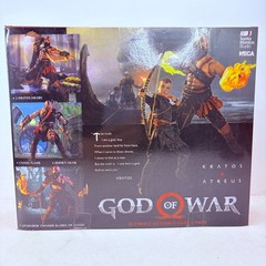 God of War Kratos & Atreus Ultimate Action Figure 2 Pack Set Toys – NEW IN BOX