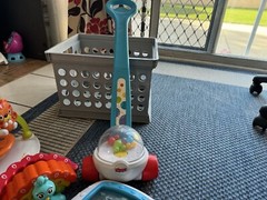 Toy bundle 30+pieces plus free diaper gift of 50