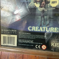 Vintage McFarlane KISS Creatures THE FOX Eric Carr Figure 2002 NEW SEALED