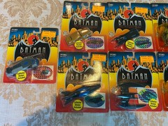 ERTL 1993 * Batman Animated Series * Die Cast Figures & Vehicles Full Set Of 12