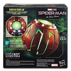 Spider-Man No Way Home Marvel Legends Green Goblin Electronic Pumpkin Bombs