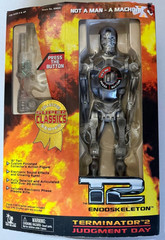 Terminator 2 T2 Endoskeleton 15″ Figure Electronic Toy Island Super Classics NIB