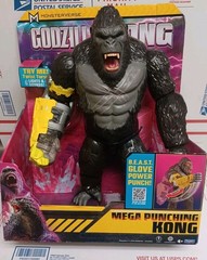 Godzilla x Kong: 13″ Mega Deluxe Power Punch Kong Figure by Playmates Toys