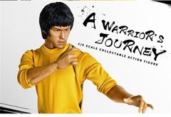 1:6 Scale Martial Arts Star Bruce Lee Kung Fu Lee PVC Figure With Double Head