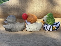 TUBBZ Pennywise, Mummy & Beetle juice DUCKS • NUMSKULL • EUC • Lot of (3)