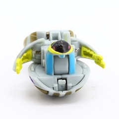 Bakugan Battle Brawlers B1 Haos Preyas 250G Gray White Blank Wheel Spin Master