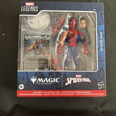 Magic The Gathering Marvel Legends Battle-Damaged Spider-Man 6″ Action Figure