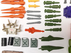 GI Joe Action Figure ARAH Weapons Parts Accessories Gun 80s 90s Lot Vehicle Base