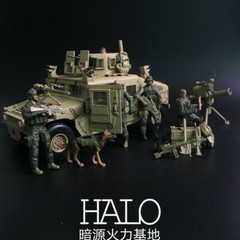 Joytoy Retrofit Custom Kit Apply To 1/18 Bbi Gijoe M1114 ARMORED HUMVEE Vehicle