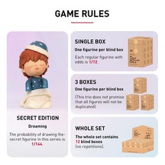 Hirono The Other One Blind Box Figures, Random Design Box Toys for Modern Hom…