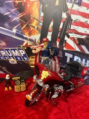 GI JOE CLASSIFIED SERIES CUSTOM DONALD TRUMP 6″ FIGURE AMERICA 250 YEAR SET 1/3