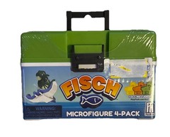 Fisch 4 Pack Microfigure Blind Box – With DLC Included Tacklebox PhatMojo NEW