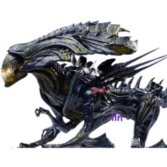 In Stock HIYA AVP Battle-Damaged Alien Queen 1:18 Ultra-Articulated Figure Model