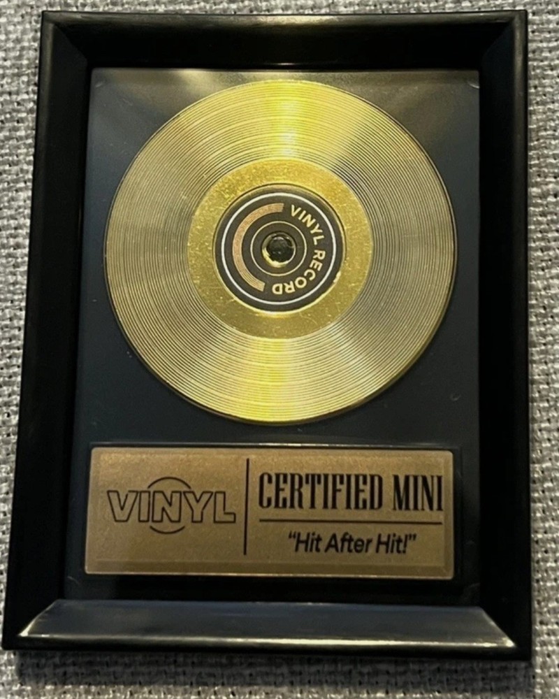 Mini Brands Really Works RARE GOLD VINYL RECORD