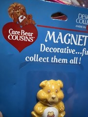 Treat Heart Pig Care Bear Cousins Fridge Magnet #55046 American Greetings 1985