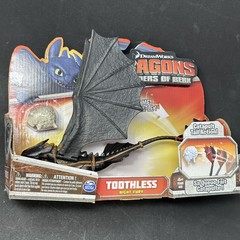 Dragons Defenders of Berk Toothless Night Fury Catapult Tail Figure 2013 – NIB