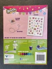 Shopkins Easter Basket (w/Blow Pop Lip Balms), Egg Decorating Kit, Plush Bank