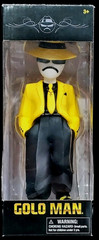 GOLO MAN Lowrider Golo Man Action Figure Boxed Yellow Black White Plastic 3+