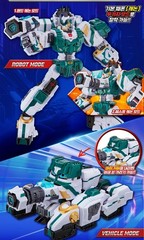 Metal Cardbot W TIGUN Green Tiger Tank Transforming Robot Car Weapon Toy 2025