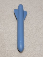 Vintage GI Joe Conquest X-30 Bomb Missile Rocket w/ Cap Part ARAH 1986 – NICE