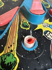 1978 Mattel SUPERMAN Spinball Pinball – Retro Tabletop Pinball Game