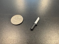 G.I. Joe Classified Metal-Head 6” Scale GRENADIER KNIFE ACCESSORY 1/12 KITBASH