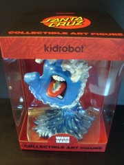 WAVE HAND Custom Kidrobot Santa Cruz Skateboards Screaming Hand Figure