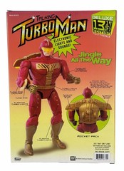 Funko Talking Turbo Man Jingle All The Way With Lights And Sounds